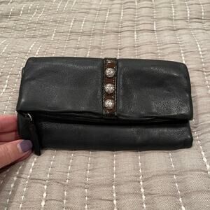 Brighton Nolita Shimmer Large Leather Wallet
